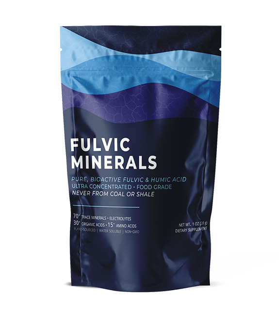 Fulvic minerals powder form