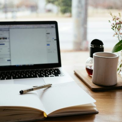 How to Pick Subjects for Content Creation? MacBook Pro near white open book
