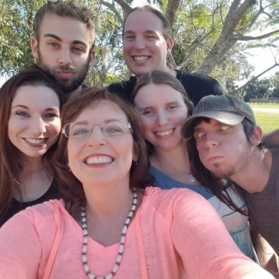 A letter to my children about life. This is me and all 4 of my kids plus a bonus kid that I think of as my own.